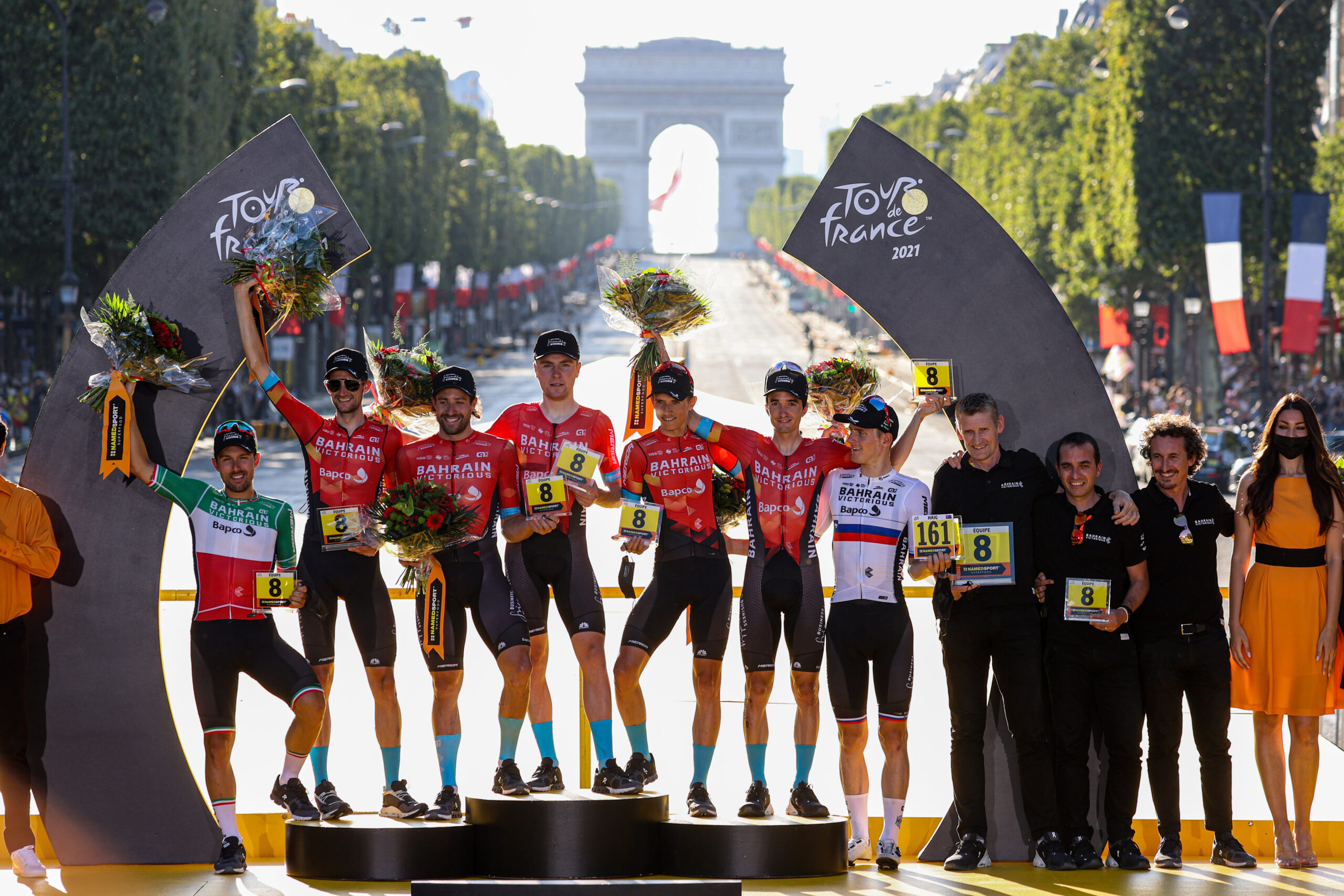 Tour de France General classification Team Bahrain
