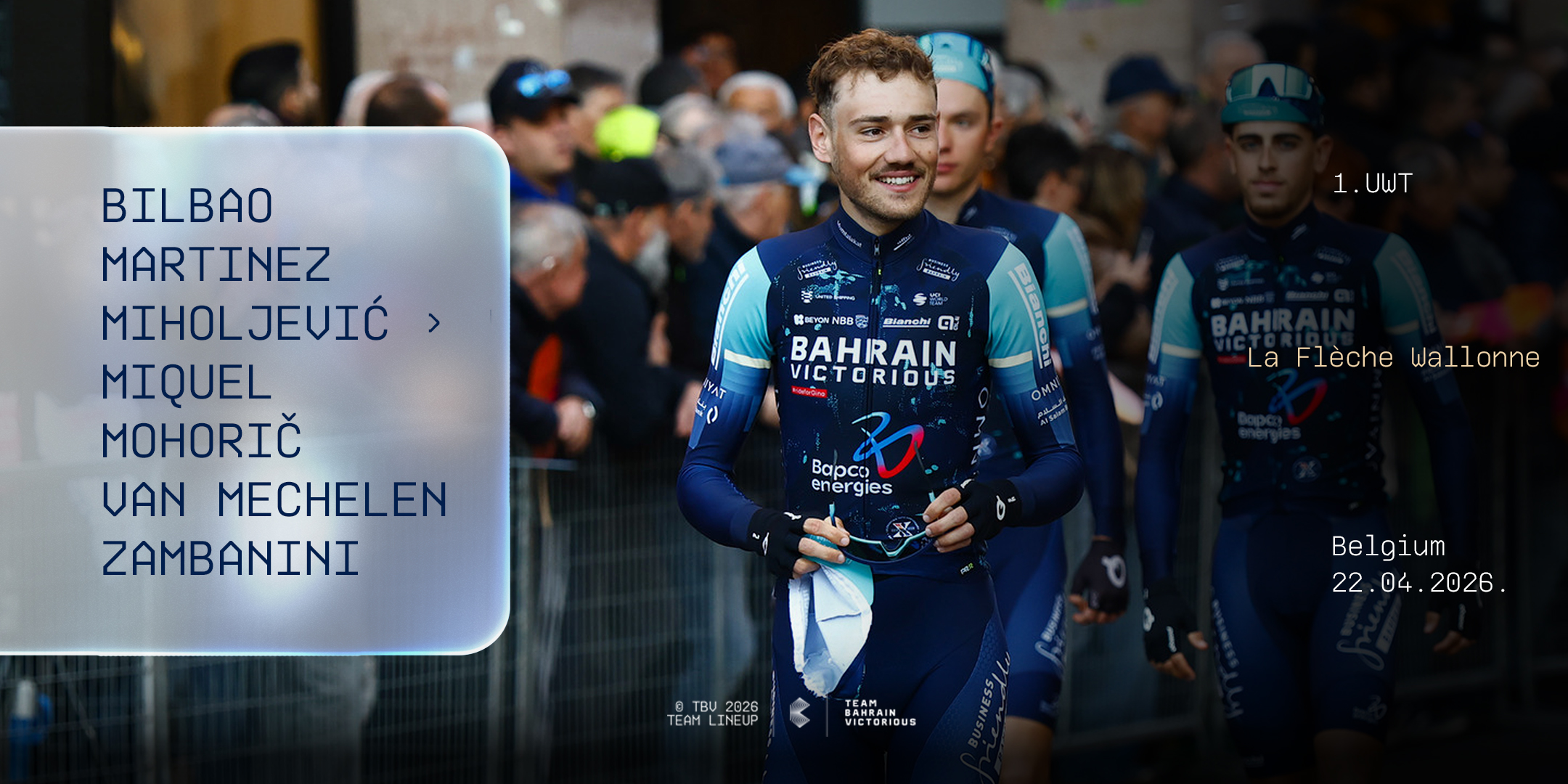 Bahrain Victorious Lineup